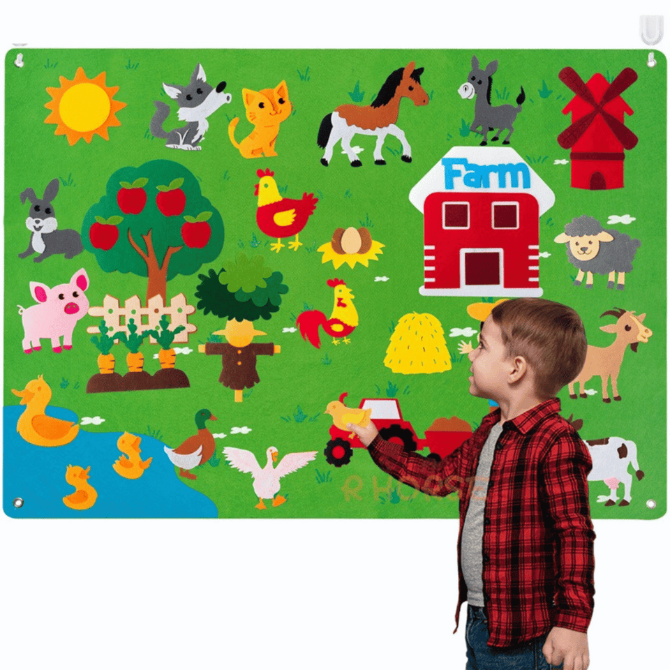 EvyBoard™ - Tapis d'activité Montessori