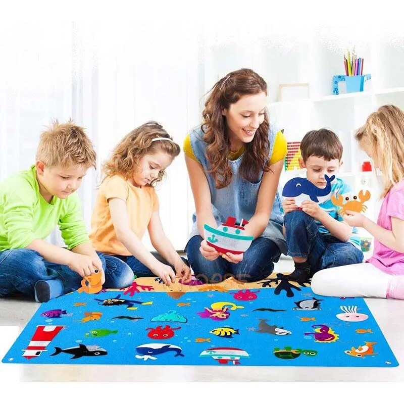 EvyBoard™ - Tapis d'activité Montessori