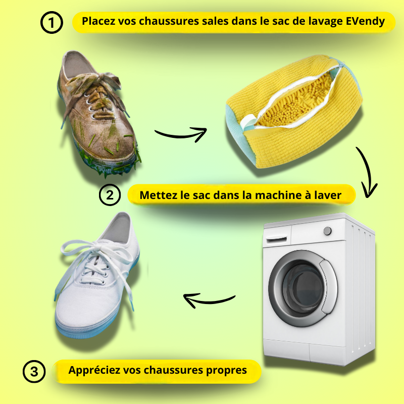 Sac de nettoyage chaussures EVendy™